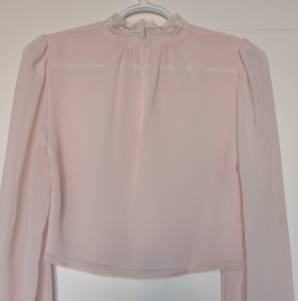 Wilfred Butterfly Blouse, XS, Talc Pink, NWOT - Picture 4 of 7